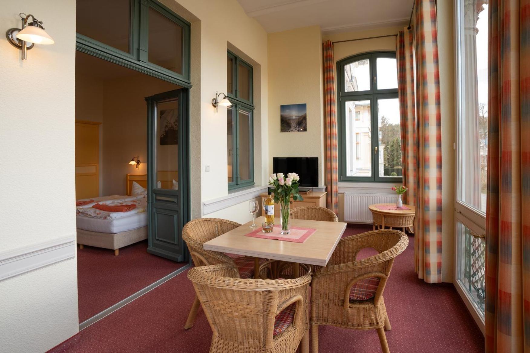 Villa Stock Appartement Mit Grosser Veranda Heringsdorf  Buitenkant foto